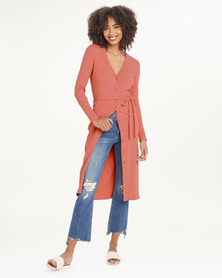 Splendid Botanical Dyed Rib Button Front Dress - Taryn x Philip Boutique