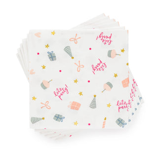 Sugar Paper - Cocktail Napkins, Birthday Party