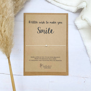 A little wish to make you Smile - Wish Bracelet - Taryn x Philip Boutique