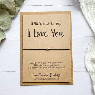 A Little Wish to Say I Love You - Wish Bracelet - Taryn x Philip Boutique