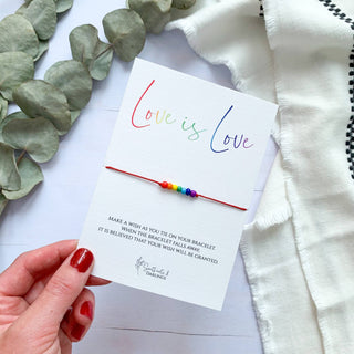 Love is Love - Wish Bracelet - Taryn x Philip Boutique