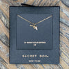 CZ Gold Dipped Western Gun Necklace - Taryn x Philip Boutique