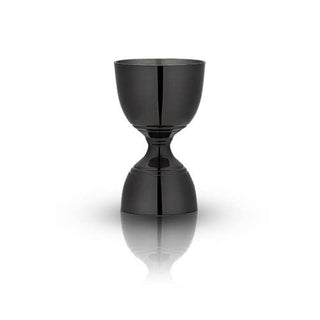 Warren: Gunmetal Black Canterbury Jigger - Taryn x Philip Boutique