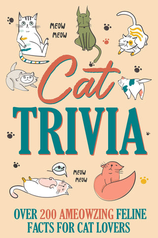 Crazy Cat Trivia Book: Totally AMeowzing - Taryn x Philip Boutique