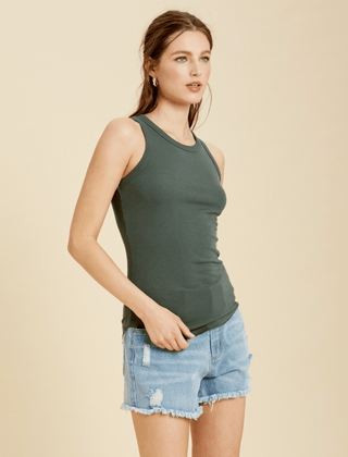 Wishlist Scoop Neck Tank Top - Taryn x Philip Boutique