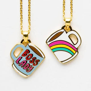 Yellow Owl Workshop Boss Lady - Double Sided Pendant - Taryn x Philip Boutique